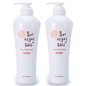 과일나라 터치테라피 퓨어 시크릿워시 여성청결제 500ml X2개, 03_플로럴향 500ml X2개