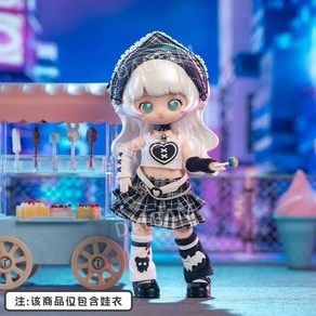 SIMONTOYS 리로로 아이돌 시리즈 의상 세트 BJD 오비츠11 구체관절인형 옷, 축음기 조각, 1개