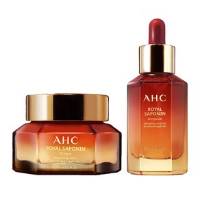 AHC 로얄 사포닌 크림 60ml + 앰플 30ml, 1개