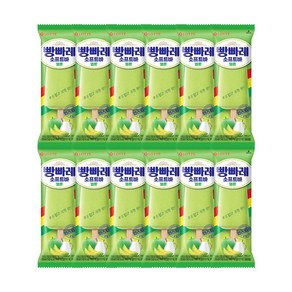 빵빠레 소프트바 멜론, 12개, 75ml