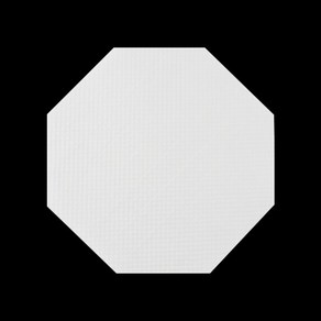 엠보 팔각 피자 깔지 - 4가지 사이즈 (100장), L8120050A 팔각 엠보 피자깔지 2호(10인치), 1개