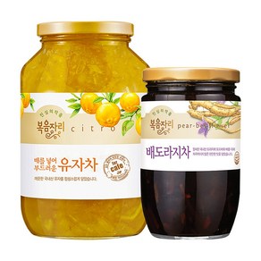 복음자리 유자차 1kg *배도라지차 470g, 1개, 1개입