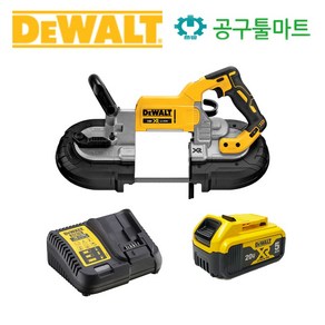 디월트 18V 충전 밴드쏘 브러쉬리스 세트 밴드쇼 DCS374 절삭기 디월드 줄톱 밴드톱, 1개