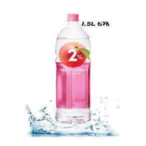 롯데칠성 이프로 2% 부족할때~, 6개, 1.5L