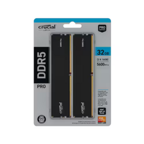 마이크론 Crucial DDR5-5600 CL46 PRO 패키지 대원씨티에스 (32GB(16Gx2)) -M