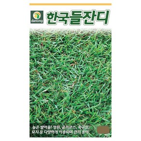 한국들잔디 10g 잔디씨앗 정원 마당 축구장 골프장 산소 씨 종자, 1개
