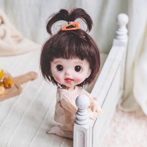 오비츠 OB11 구체관절 인형 구관 바디 이동식 네이키드 16cm 1/8 핫 관절 13 장난감 선물, 16=Hdess, 1개