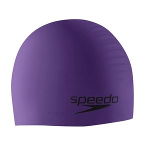 Speedo 남녀공용 실리콘 수영모자 수모 102957, Speedo Puple