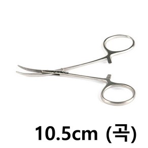 모스키토포셉 10.5cm Cuved 곡선 의료용 진료 겸자, 1개