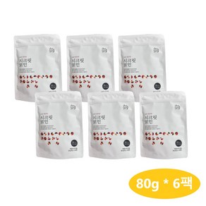 키친스토리 빅마마 이혜정의 시크릿코인 아주 편안한맛, 80g, 6개