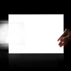 반투명 확산시트 LED 조명 패널 확산필름 램프 광확산필름 시트 100x150x1mm