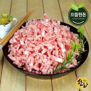 [으뜸한돈] 국내산 한돈 뒷다리살 (다짐육) 300g 냉동, 1개