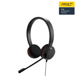 Jabra Evolve 20 Stereo 유선헤드셋/헤드셋/USB 헤드셋/인강용 헤드셋/어학용 헤드셋/노트북헤드셋/컴퓨터헤드셋/화상회의헤드셋/자브라 공식정품