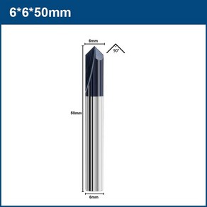 90 기계 2 커터 카바이드 엔드밀 비트 도 CNC 라우터 밀링 12mm 플루트 XCAN 챔퍼