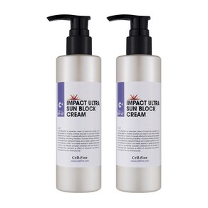 (셀파인화장품)블루임팩트 울트라SPF50+++ 썬블록 선크림 250ml