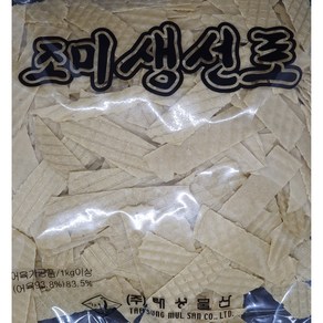 스틱 조미생선포 1kg 절단 튀김쥐포, 1개