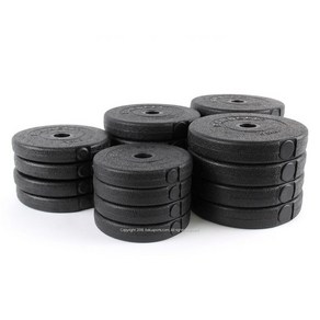 조립식 PVC 바벨 원판 1KG-10KG 경량 아령 덤벨 역기 봉 바벨 바, 1.5kg, 2개, 블랙