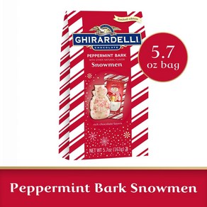 기라델리 스노우맨 크리스마스 초콜렛 2종류 1택 Ghirardelli Snowmen Chocolate