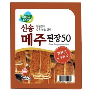 신송 메주된장50, 14kg, 1개