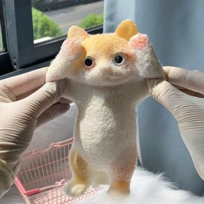 라엔 말랑말랑 고양이 인형 스트레스 인형, 1개, A, 20cm