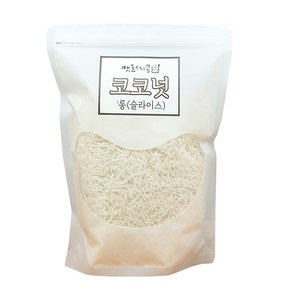 주원물산 코코넛롱 슬라이스, 500g, 1개