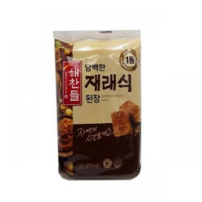 [메가마트]CJ 해찬들 재래식 된장 500g, 1개