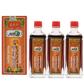 3개 타이거밤파스 고관절 타박상 어깨결림 정강이 피로골절 경추 뒷목 통증 호랑이 기름, 30ml, 1개입