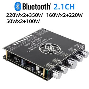 2220W 스테레오 D 보드 앰프 21Ch USB 오디오 서브우퍼 TDA7498E 파워 블루투스 극장 TPA3251 350W 카드 사운드 클래스, 08 24V10A Powe Supply, 8)24V10A Powe Supply