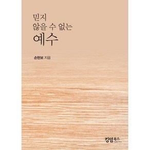 믿지 않을 수 없는 예수, 1개