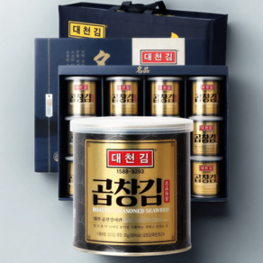 대천김 곱창김 캔김 30g 12캔 조미김, 12개