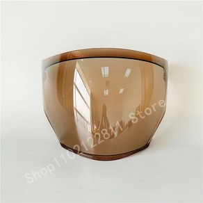 KYT NFJ UV 보호 오픈 페이스 헬멧 실드 방진 바이크 오토바이 Cascos 부품 액세서리, [02] Tea