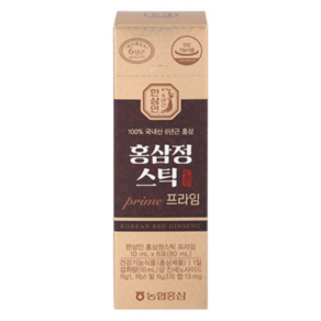 한삼인 홍삼정스틱 프라임, 1개, 80ml