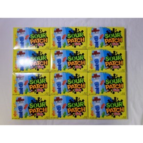 Sour Patch Kids Soft & Chewy Candy: 12 Packs of 3.5 Oz 사워 패치 키즈 부드럽고 쫄깃한 캔디: 3.5온스 12팩