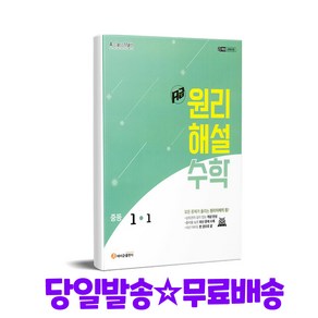 에이급 원리해설 수학 중1-1(2025), 수학영역, 중등1학년