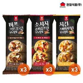 천일식품 브리또 골라담기 120g x 9봉, 9개