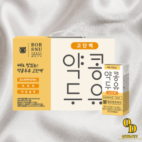 밥스누 약콩두유 국산콩두유 고단백 저당 24개, 190ml