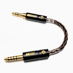 [AME] NEW Valeo 뉴 발레오 7N SP-OCC 8Coe 순동 미니 케이블 / 4.4mm to 3.5mm / IFI ZEN 전용, 4.4mm to 3.5mm(12cm), 1개