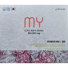 My collagen 6000 마이콜라겐 6000 180 000mg 20g 30포, 1박스, 600g