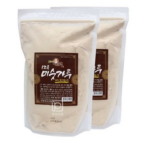 지리산 착한농부 국산원료로 만든 12곡미숫가루 1kg x 2개