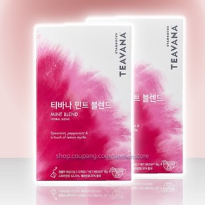 스타벅스 티바나 민트 블렌드 티백 teavana, 18g, 12개입, 2박스