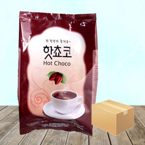 유안 핫쵸코 1kg x 12개/자판기믹스 코코아분말, 1개입, 12개