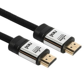 리버네트워크 NEXI(넥시) NX-HDMI20-SB010 NX963 샤이닝 블랙 HDMI 케이블 (v2.0 1m), 1m, 1개