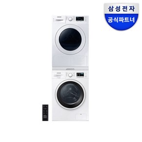 삼성 드럼세탁기 건조기 세트 WW90T3000KW+DV90T5440KW 9kg+9kg 화이트색상