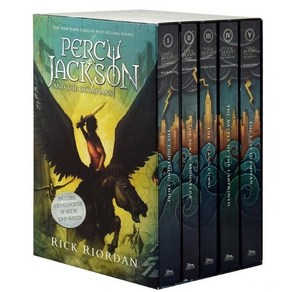 [영스텝북] 퍼시잭슨과 올림포스 5권 세트 영어원서 Percy Jackson and the Olympians 음원제공