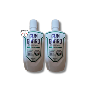 [new] gum guad 검가드 가글에스 잇몰질환예방 가글 구강청결제, 2개, 380ml]