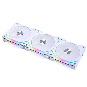 Lian Li UNI Fan SL120 V2 RGB 화이트 트리플 팩 컨트롤러 포함 - UF-SL120V2-3W (V2)