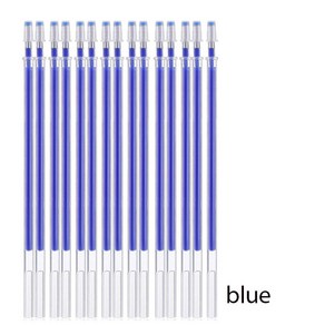 열 지워지는 패브릭 마킹 펜 리필 온도 사라짐 퀼트 바느질 양재 공예 5 가지 색상, [14] 15pcs blue efill