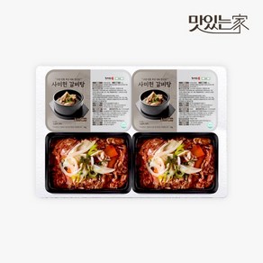 사미헌 갈비탕 2팩 야채불고기 2팩, 없음, 400g, 1개