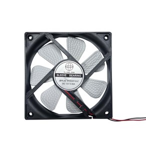 GLOBE FAN 쿨링팬 120mm DC 12V 0.30A 순환팬 냉각팬, 1개