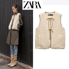 자라 가을 겨울 양털 조끼 베스트 ZARA 2컬러